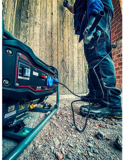 Bormann Pro BGB3000 Generator Gasoline Four-stroke with Handle and Maximum Power 3.3kVA
