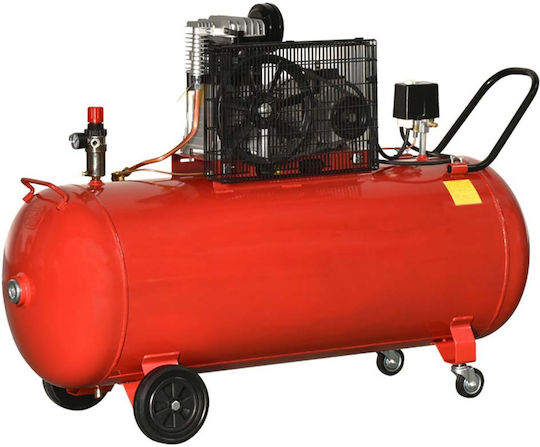Toros DH-30200/10 Einphasig Luftkompressor mit Leistung 4hp und Lufttank 200Es 602042