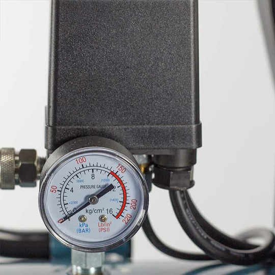 Bormann Pro BAT5070 Single-Phase Air Compressors 96dB with Power 3hp and Airtank 150lt 030843