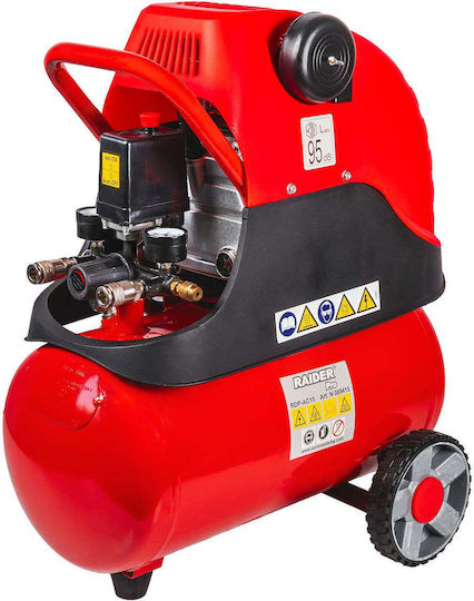 Compresor de aer Raider 24l 1.5kw Rdp-ac15