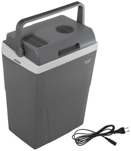 Adler Portable Thermoelectric Fridge 22L 12V Gray