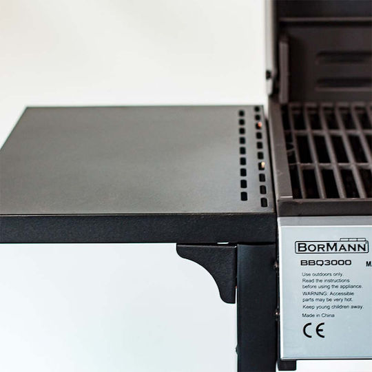 Bormann Elite BBQ3000 Газово Барбекю Чугунена Решетка 60брx45брсм. с 3 бр 10.8кВт