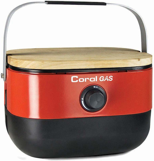 Coral Gas Mini BBQ Portable Gas Grill with 1 pcs 2.5kW