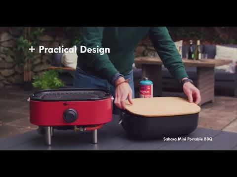 Coral Gas Mini BBQ Portable Gas Grill with 1 pcs 2.5kW