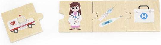 Viga Toys Montessori Εκπαιδευτικό Παιχνίδι Γνώσεων από Ξύλο για 1.5+ Ετών