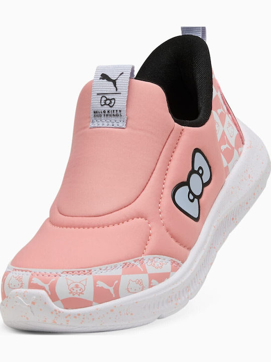 X Hello Kitty Αθλητικά Παιδικά Παπούτσια Running Slip-On Ροζ