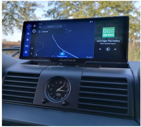 Ampire Οθόνη 10" Multimedia για Ταμπλό Αυτοκινήτου με Apple CarPlay / Android Auto / Bluetooth / GPS