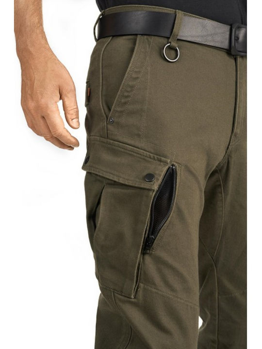 Pando Moto Men's Summer Cordura Motorcycle Pants Blue