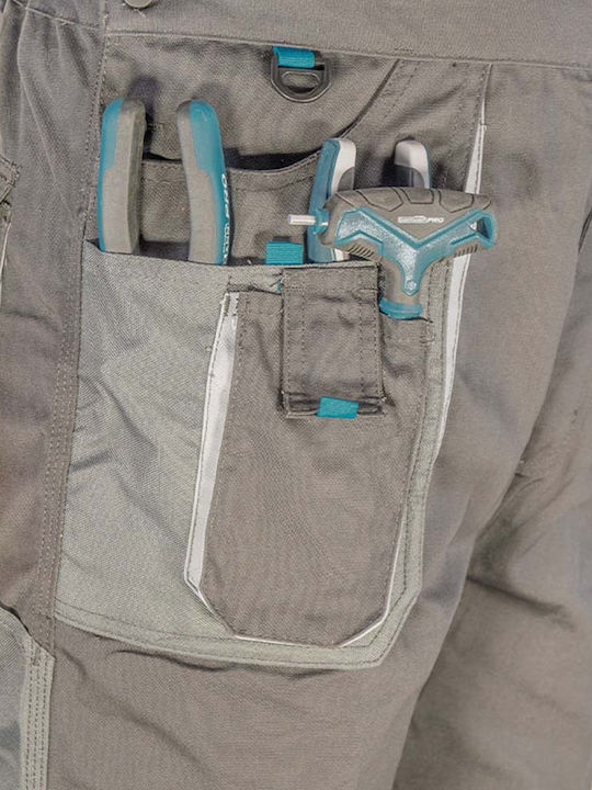 Bormann Pro Torino Work Coveralls Dungarees Cotton Gray