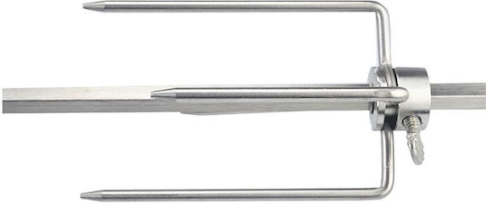 Bormann BBQ1232 Edelstahl Spitzen Für Huhn Mit Motor 72cm