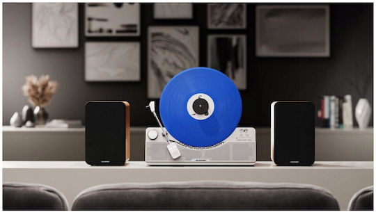 Blaupunkt Turntables with Preamp and Built-in Speakers Silver