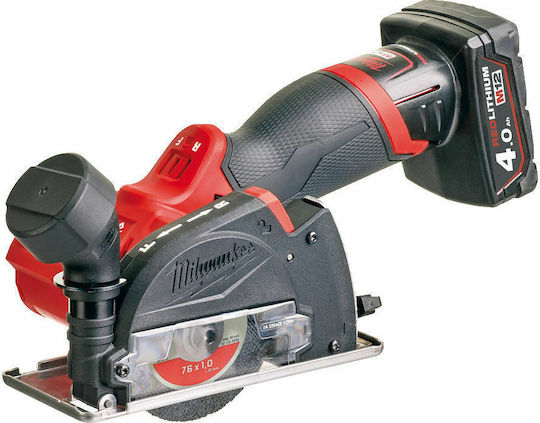 Milwaukee M12 BPDFCOT2A-202B Set Roată unghiulară & Mașină de găurit 12V cu 3 baterii 2Ah și husă