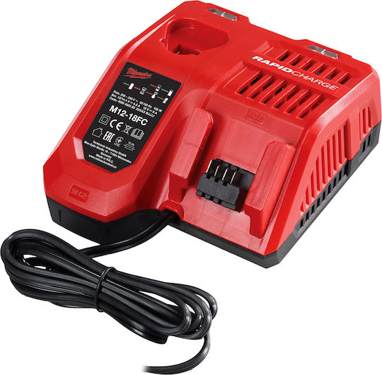 Milwaukee M18 FPP2Y2-553X Set Angle Wheel & Impact Drill Driver 18V with 3 Batteries 5Ah - 5.5Ah and Case