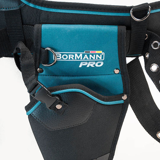 Bormann Pro BTB3200 Fabric Tool Belt with 12 Compartments and Hammer Slot