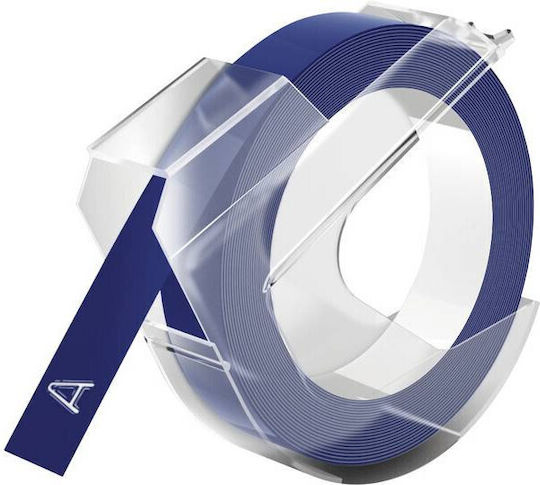 Dymo Ταινία Ετικετογράφου 3m x 9mm σε Μπλε Χρώμα Συμβατή με Dymo LetraTag/LT