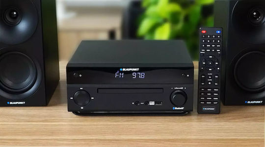 Blaupunkt Ηχοσύστημα 2.0 50W με CD Player, WiFi και Bluetooth Μαύρο