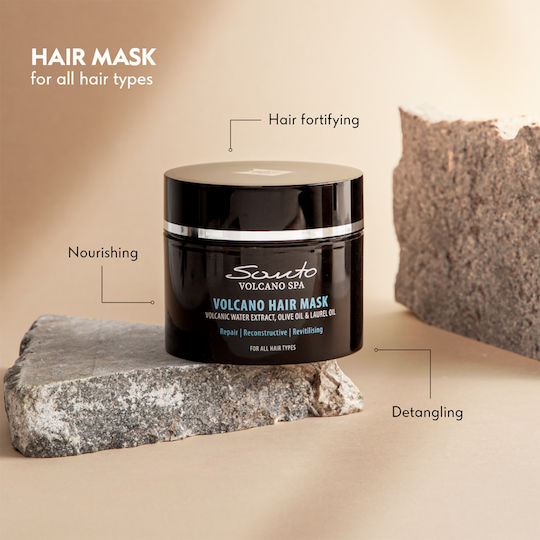 OliveSpa Santo Volcano Hair Mask for Repairing 200ml