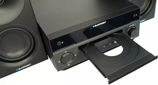 Blaupunkt Ηχοσύστημα 2.0 50W με CD Player, WiFi και Bluetooth Μαύρο