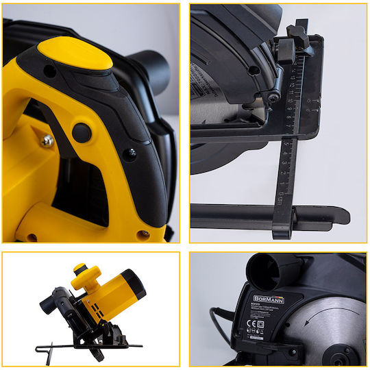 Bormann BCS1410 Circular Saw 1200W with Dust Extraction System