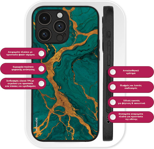 Husă Seria Sonique Marble Oneplus 13r 5g Verde