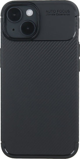 TelForceOne Carbon Black Back Cover Silicon Negru (Galaxy A26)