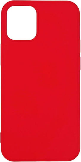 Sonique Liquid Back Cover Silicone Red (iPhone 12 mini)