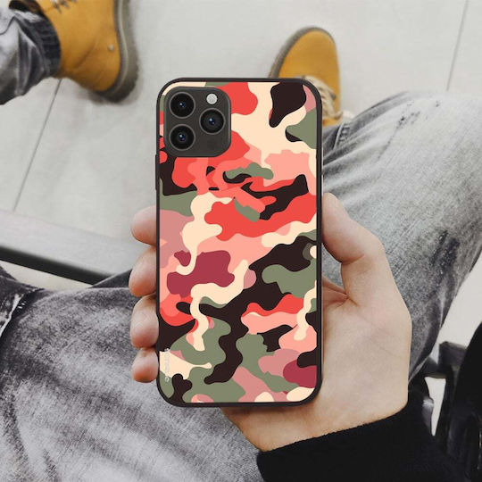 Калъф Sonique Camouflage Army Series за Honor Magic7 Pro 5G Червен
