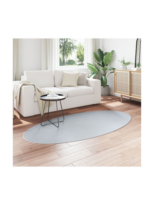 vidaXL Rug Outdoor Rectangular Wool Gray