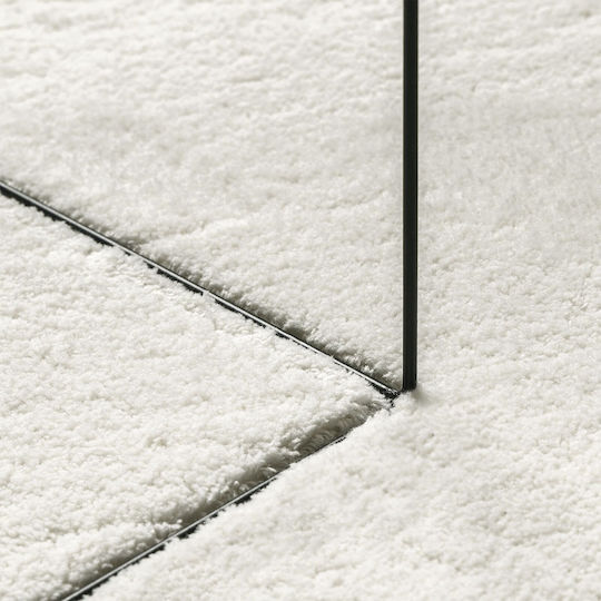 vidaXL Anti-slip Rug Outdoor Rectangular Cream