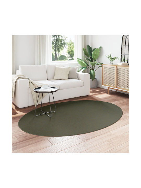 vidaXL Huarte Rug Outdoor Rectangular Wool Dark Green