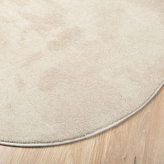 vidaXL Teppich Außenbereich Rechteckig Wolle Beige