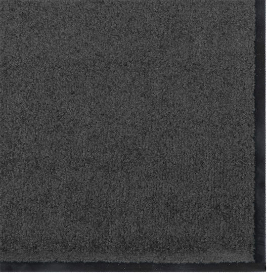 vidaXL Anti-slip Rug Outdoor Rectangular Charcoal