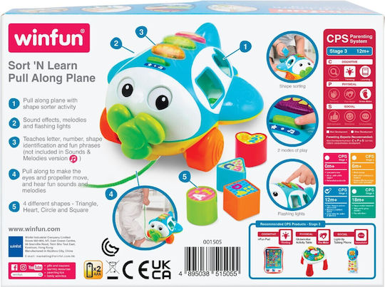 Winfun Vehicul cu Muzică, Lumină și Sunete pentru 12++ Luni