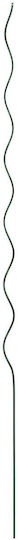 vidaXL Plant Support Rods 6mmx150cm from Metal Set of 50pcs
