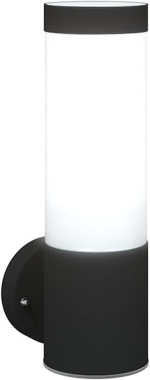 vidaXL Стенно Външно Осветително Тяло LED IP44 8.5x12x27εκ.