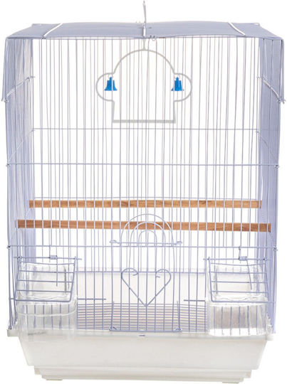Клетка за Птици Πι Kourk 34x27x45см. Бял