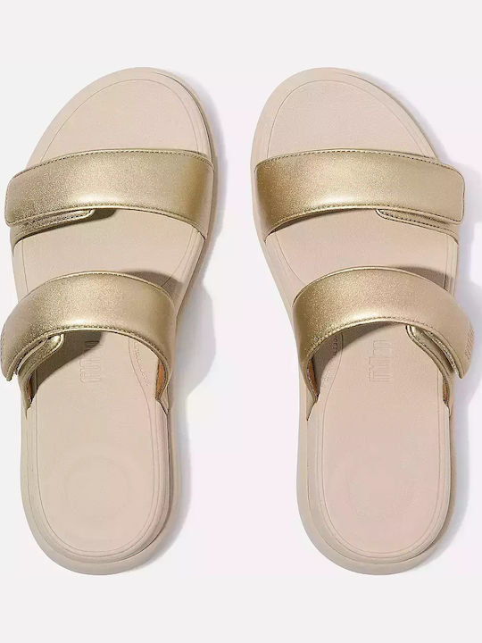 Γυναικεία Σανδάλια Flatforms Χρυσά
