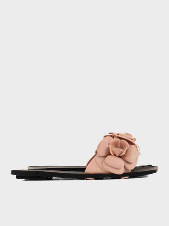 Women's Flat Sandals in Pink Color