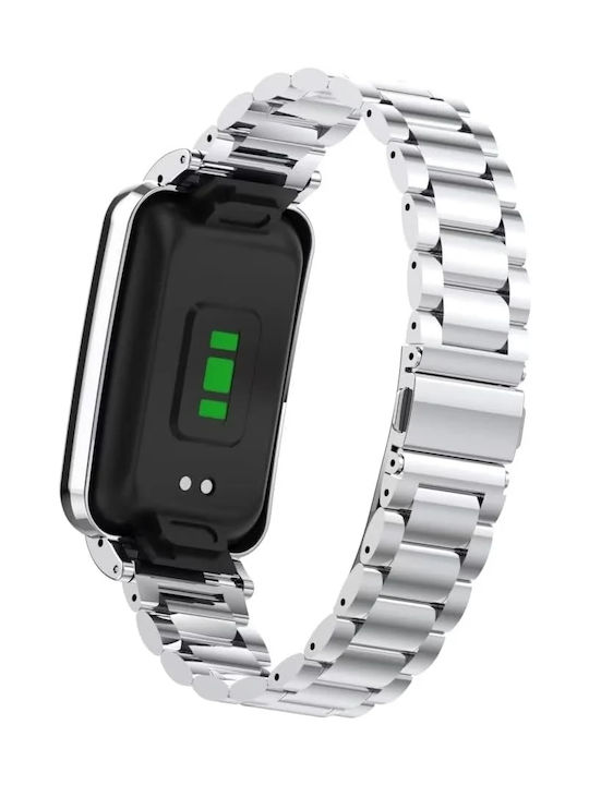 Brățară Metalică Pentru Huawei Band 10 9 Curea Smart Watch Band – Argintiu Brățară Metalică Pentru Huawei Band 10 9 Curea Smart Watch Band – Argintiu
