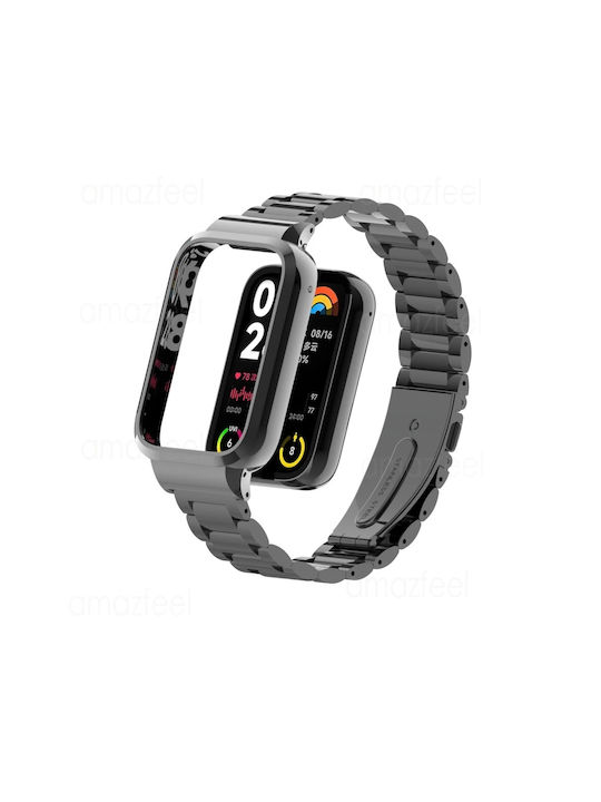 Brățară Metalică Pentru Xiaomi Smart Band 9 Pro Curea Smart Watch – Negru