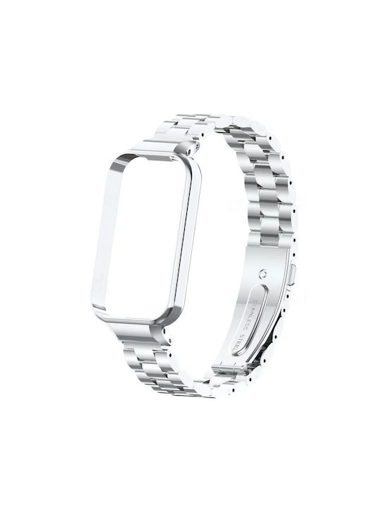 Brățară Metalică Pentru Xiaomi Smart Band 9 Pro Curea Smart Watch – Argintiu