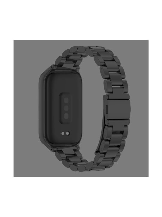 Brățară Metalică Pentru Xiaomi Smart Band 9 Active Redmi Smart Band 3 Curea Smart Watch Band Negru