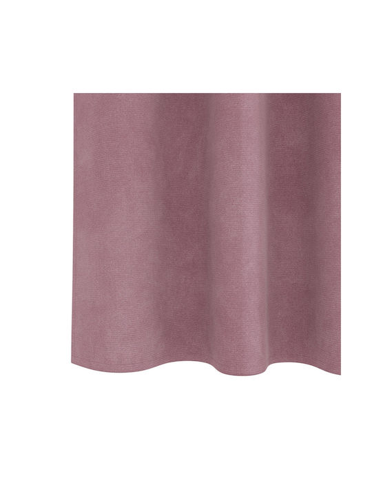 vidaXL Pink Blackout Curtains Set with Tab Top 140x245cm