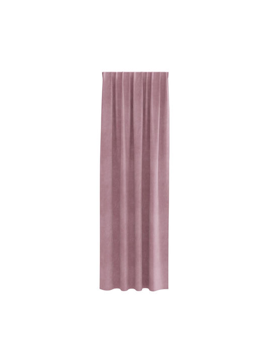 vidaXL Pink Blackout Curtains Set with Tab Top 140x245cm
