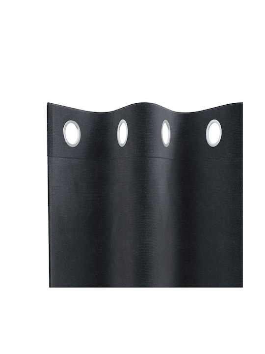 vidaXL vidaXL Verdunkelungsvorhänge mit Grommets Grau 140x225cm