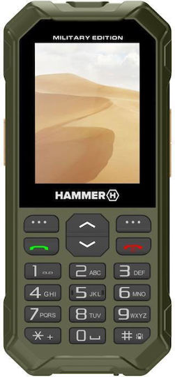 Hammer 6 LTE Dual-SIM Widerstandsfähig Handy mit Tasten Military Edition