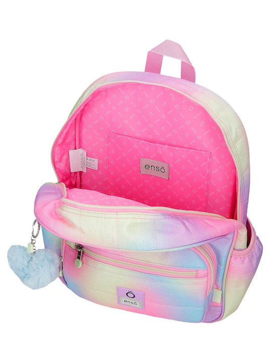 Enso Free Spirit Ученическа Раница Лилава 30 x 12 x 38см