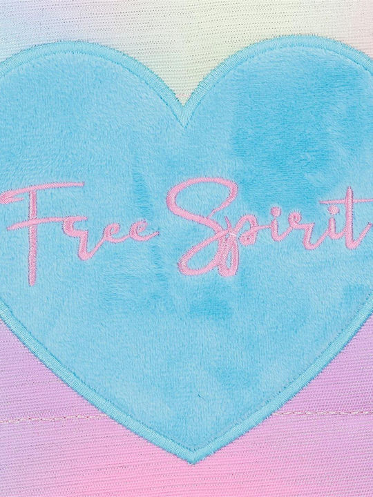 Enso Free Spirit Ученическа Раница Лилава 30 x 12 x 38см