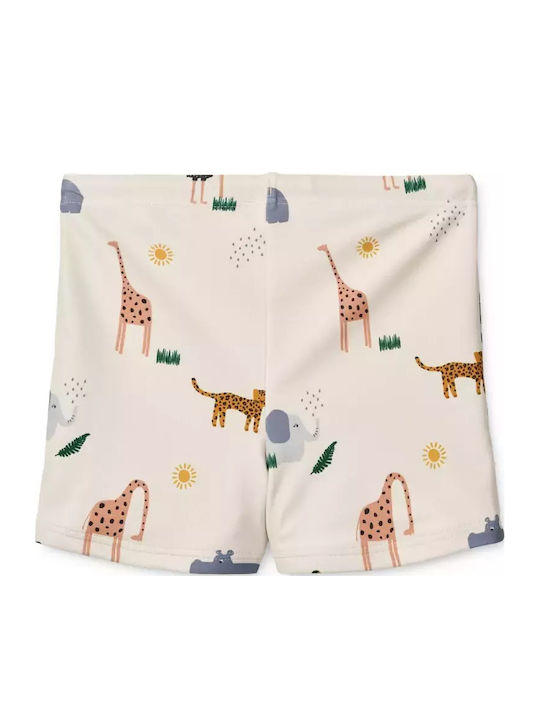 Liewood Otto Safari Kids Swimwear Beige Swim Shorts Sandy Mix Liewood Otto Safari Kids Swimwear Beige Swim Shorts Sandy Mix