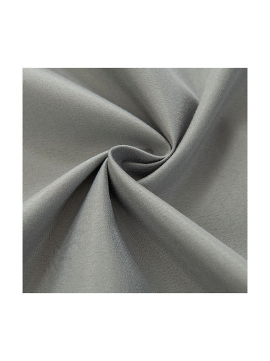 Beauty Home Verdunkelungsvorhang mit Grommets Soft Art 8391 Grau 140x270cm